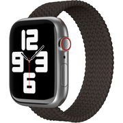Ремешок нейлоновый плетёный VLP Braided Band для Apple Watch 41 L/XL 2шт чёрный, Цвет: Black / Черный