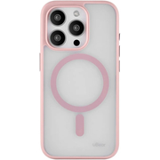 Чехол защитный uBear Cloud Mag Case iPhone 15 Pro розовый, Цвет: Pink / Розовый