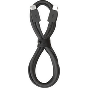 Дата-кабель VLP Nylon Cable USB C - USB C 100W 2м черный, Цвет: Black / Черный