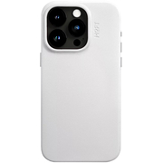 Чехол-накладка MOFT Snap Phone Case iPhone 15 Pro Max (Экокожа Movas) Белый, Цвет: White / Белый
