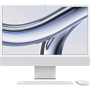 Apple iMac 24" M3 10GPU/8GB/512GB Silver (MQRK3) 2023, Общий объем твердотельных накопителей (SSD): 512 ГБ, Объем оперативной памяти: 8 ГБ, Цвет: Silver / Серебристый