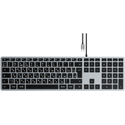 Клавиатура Satechi Slim W3 USB-C Wired Keyboard-RU Серый космос.