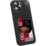 Чехол для iPhone 15 Pro DIY Display Black Red