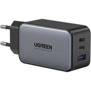 Сетевое зарядное устройство UGREEN CD244 Nexode 65W USB-A+2*USB-C GaN Tech Fast Charger серый