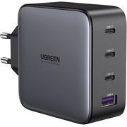 Сетевое заряжное устройство UGREEN CD226 Nexode 100W USB-A+3*USB-C GaN Tech Fast Charger серый