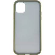 Чехол для iPhone 11 Pro Brosco Зелено-Оранжевый