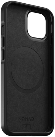 Чехол для iPhone 13 Nomad Leather Case Black, изображение 4