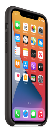 Чехол Apple для iPhone 11 Pro Silicone Case Black (оригинал), изображение 4