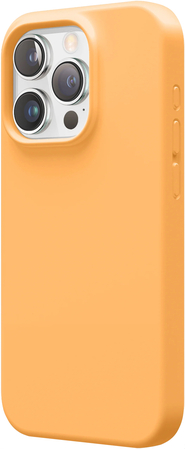 Чехол для iPhone 15 Pro Elago Soft silicone (Liquid) Orange, Цвет: Orange / Оранжевый