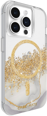 Чехол Case Mate Karat Marble case MagSafe- iPhone 15 Pro, изображение 2