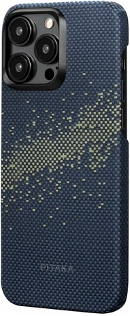 Чехол для iPhone 15 Pro Max Pitaka MagEZ 4 Milky Way Galaxy, изображение 2