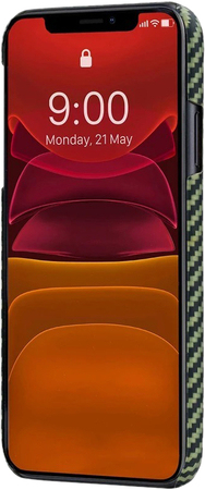 Чехол Pitaka для iPhone 11 MagCase Green, изображение 2