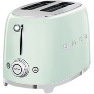 Тостер SMEG TSF01PGEU на 2 ломтика пастельный зеленый, Цвет: Pastel green / Пастельный зеленый