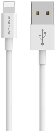 Кабель Borofone BX22 USB to Lightning White