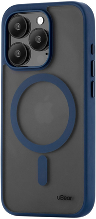 Чехол защитный uBear Cloud Mag Case iPhone 15 Pro синий, Цвет: Blue / Синий, изображение 4