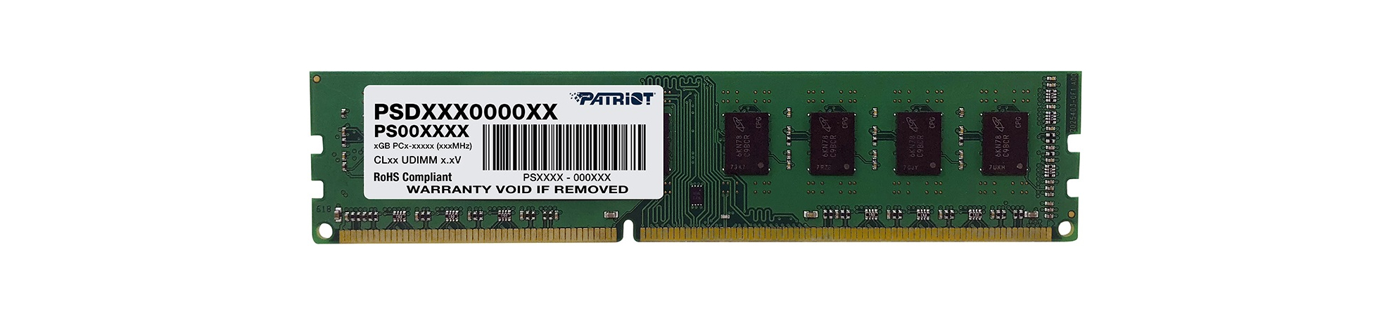 Оперативная память Patriot Signature (PSD38G16002) 8 ГБ