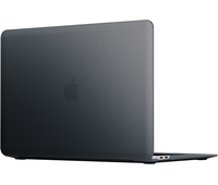 Чехол защитный uBear Grain Case для MacBook Pro 13 (2019, 2020) чёрный, Цвет: Black / Черный
