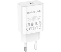 Сетевое зарядное устройство Borofone BA65A White