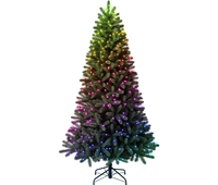 Новогодняя елка со светодиодной подсветкой Twinkly Pre-lit Regal Tree высота 2.1м диаметр 116 см - 540 диодов RGB+BT+Wi-Fi (TG70P4425P00)