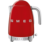 Чайник SMEG KLF04RDEU электрический с регулируемой температурой красный, Цвет: Red / Красный