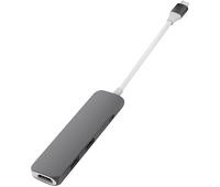 USB-хаб HyperDrive USB-C - 3-USB HDMI Gray