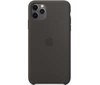 Чехол Apple для iPhone 11 Pro Max, Silicone Case, Black (оригинал)