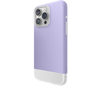 Чехол для iPhone 15 Pro Max Elago GLIDE (tpu+pc) Clear/Purple (MagSafe)