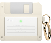 Чехол Elago Floppy Disk Case для AirPods 3 Cream, Цвет: Cream / Кремовый