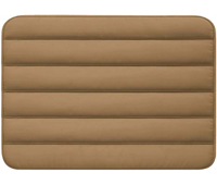 Чехол для Macbook Air/Pro 13"/14" (18/22) Bustha Puffer 3.0 Sleeve Nylo/Leather Camel, Цвет: Beige / Бежевый