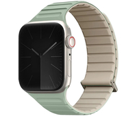 Ремешок для Apple Watch 41/40/38 mm Uniq Revix EVO reversible Magnetic Soft Mint/Beige