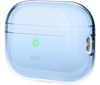 Чехол для AirPods Pro 2 Elago Clear case Aqua Blue, Цвет: Blue / Голубой