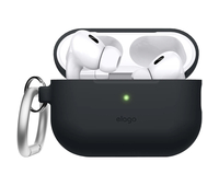 Чехол для AirPods Pro 2 Elago Silicone Hang case Black