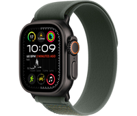 Apple Watch Ultra 2 GPS + Cellular, 49 мм, корпус из черного титана, ремешок Trail зеленого цвета, Экран: 49, Цвет: Green / Зеленый