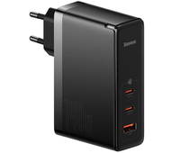 Сетевое зарядное устройство Baseus GaN5 Pro Fast Charger 140W Black, Цвет: Black / Черный