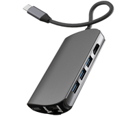 USB-хаб VLP Infinity Hub 8 в 1 Graphite