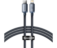 Кабель Baseus Crystal Shine Series USB Type-C/Lightning (CAJY000201) 1.2 m Black