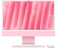 Apple iMac 24" M4 10GPU/16GB/256GB Pink (MWV43) 2024, Общий объем твердотельных накопителей (SSD): 256 ГБ, Объем оперативной памяти: 16 ГБ, Цвет: Pink / Розовый