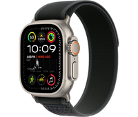 Apple Watch Ultra 2 GPS + Cellular, 49 мм, корпус из бежевого титана, ремешок Trail черного цвета, Экран: 49, Цвет: Black / Черный