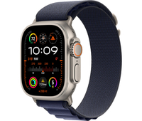 Apple Watch Ultra 2 GPS + Cellular, 49 мм, корпус из бежевого титана, ремешок Alpine темно-синего цвета, Экран: 49, Цвет: Navy / Синий