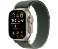 Apple Watch Ultra 2 GPS + Cellular, 49 мм, корпус из бежевого титана, ремешок Trail зеленого цвета, Экран: 49, Цвет: Green / Зеленый