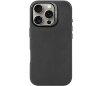 Чехол для iPhone 16 Pro Decoded Leather Back Cover Black, Цвет: Black / Черный