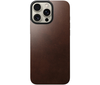 Накладка для iPhone 16 Pro Max Nomad Magnetic Leather Back Brown