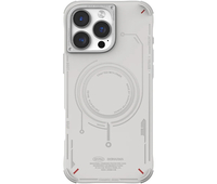 Чехол для iPhone 16 Pro Max Skinarma Mecha All-Round Case Light Gray, Цвет: Grey / Серый