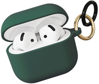 Чехол для наушников AirPods 4 VLP Charm Case Dark Green, Цвет: Green / Зеленый