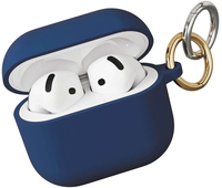 Чехол для наушников AirPods 4 VLP Charm Case Dark Blue, Цвет: Blue / Синий темный