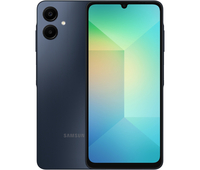 Samsung Galaxy A06 6/128Gb Black, Объем оперативной памяти: 6 ГБ, Объем встроенной памяти: 128 Гб, Цвет: Black / Черный