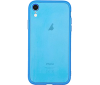 Чехол для iPhone XR Brosco Neon Синий, Цвет: Blue / Синий
