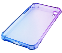 Чехол для iPhone XR Brosco HARDTPU Пурпурно-Синий