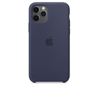 Чехол Apple для iPhone 11 Pro Silicone Case Midnight Blue (оригинал)