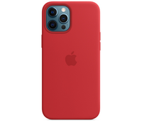 Чехол для iPhone 12 Pro Max Silicone Case Красный
